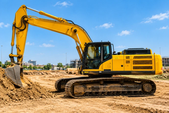 Excavator providing professional excavation services in the UAE
